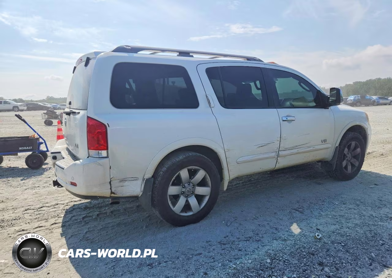 2008 Nissan Armada Se VIN:5N1AA08C28N608788 - 3