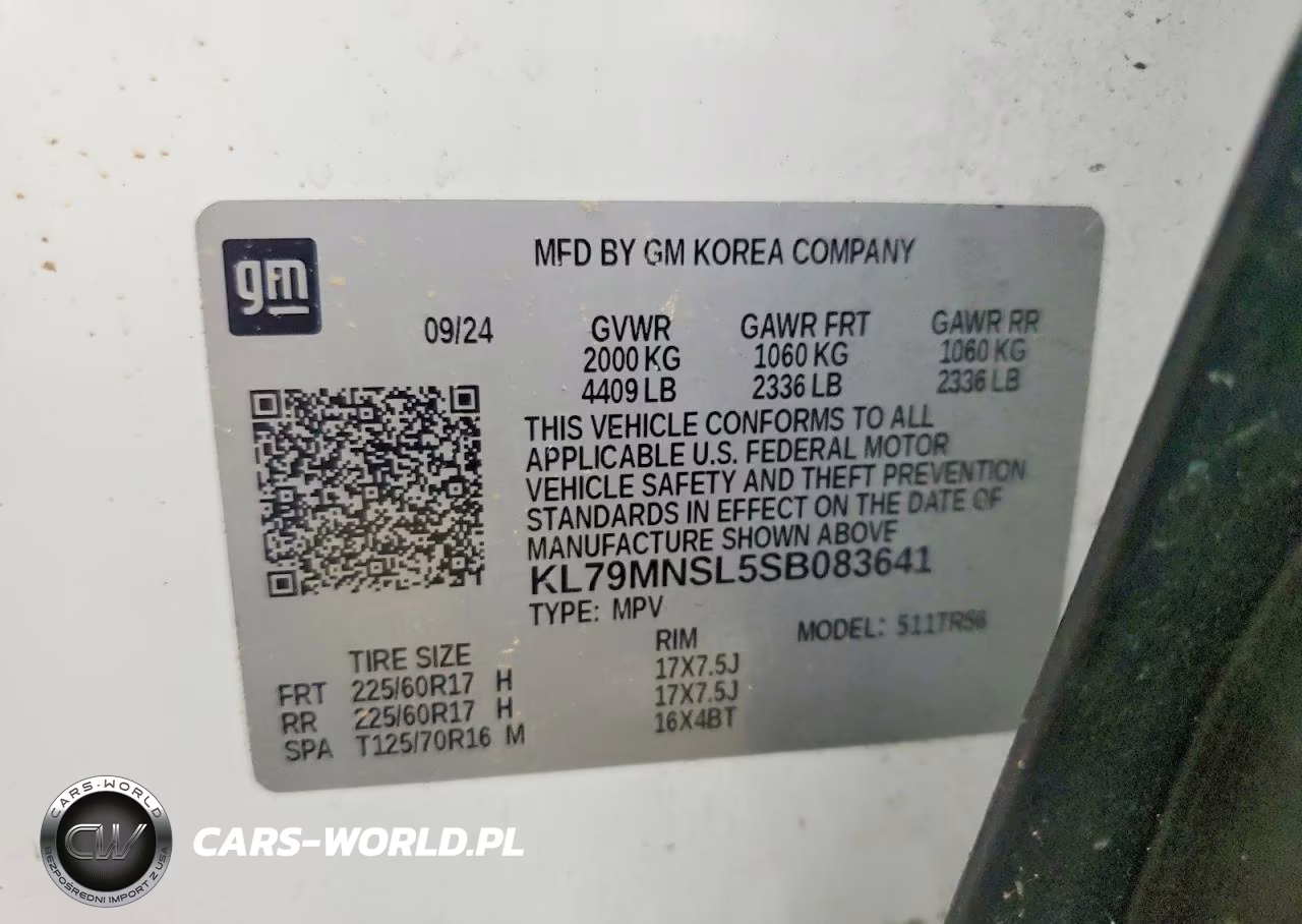 2025 Chevrolet Trailblazer Ls VIN:KL79MNSL5SB083641 - 13