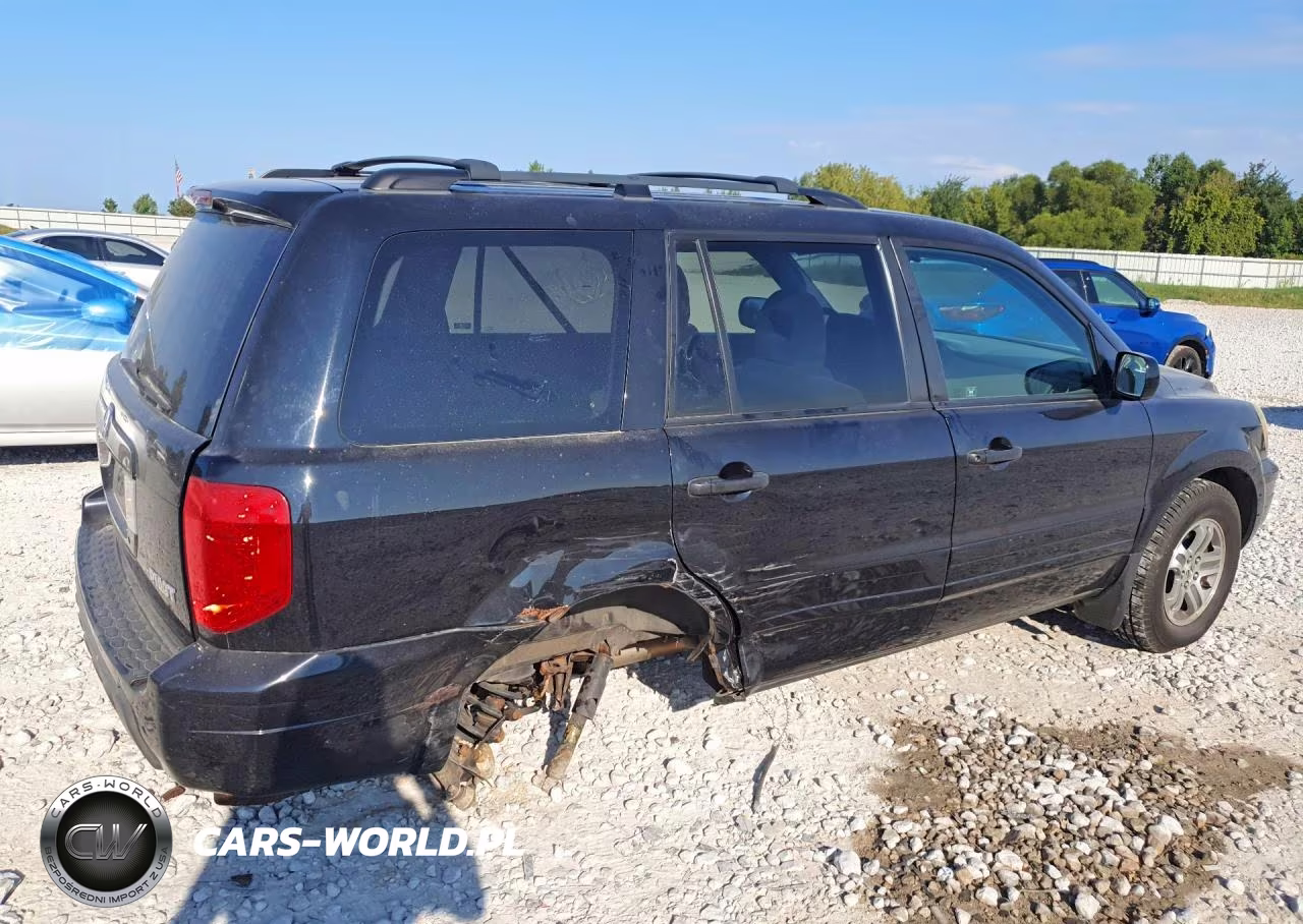 2005 Honda Pilot Ex VIN:5FNYF18435B059535 - 3