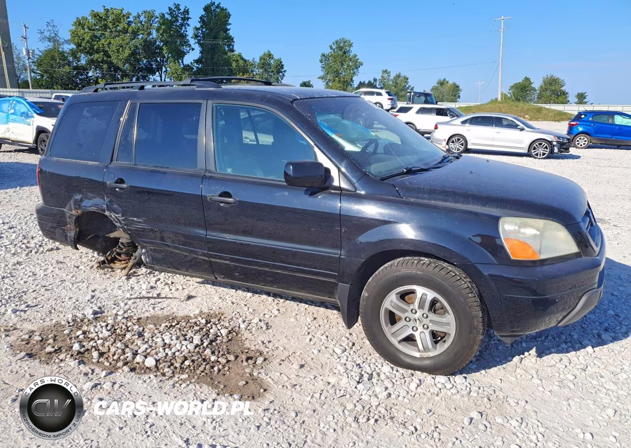 2005 Honda Pilot Ex VIN:5FNYF18435B059535 - 4