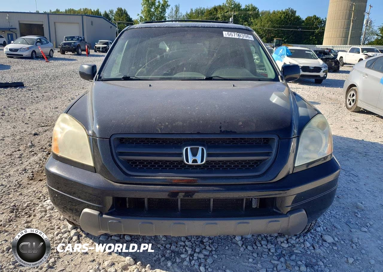 2005 Honda Pilot Ex VIN:5FNYF18435B059535 - 5