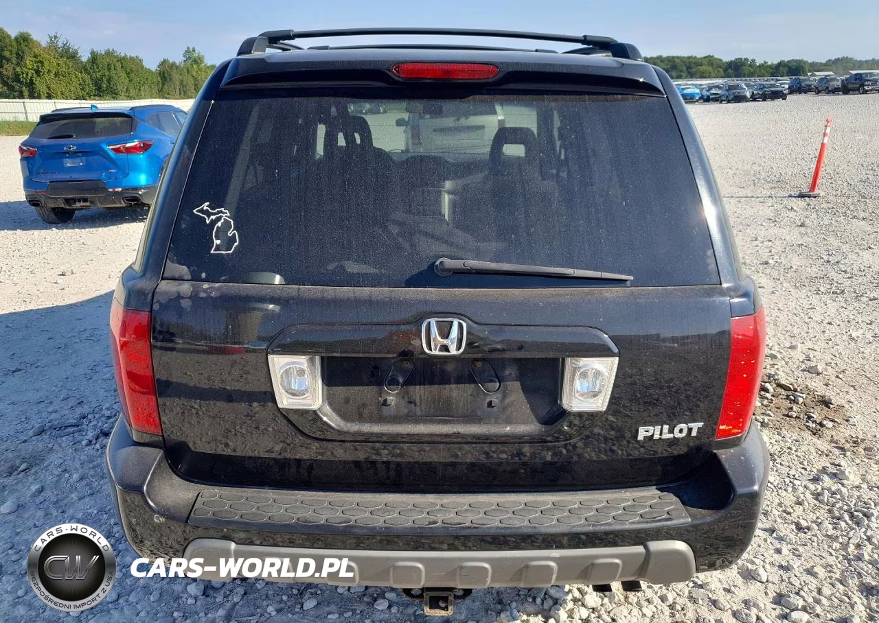 2005 Honda Pilot Ex VIN:5FNYF18435B059535 - 6