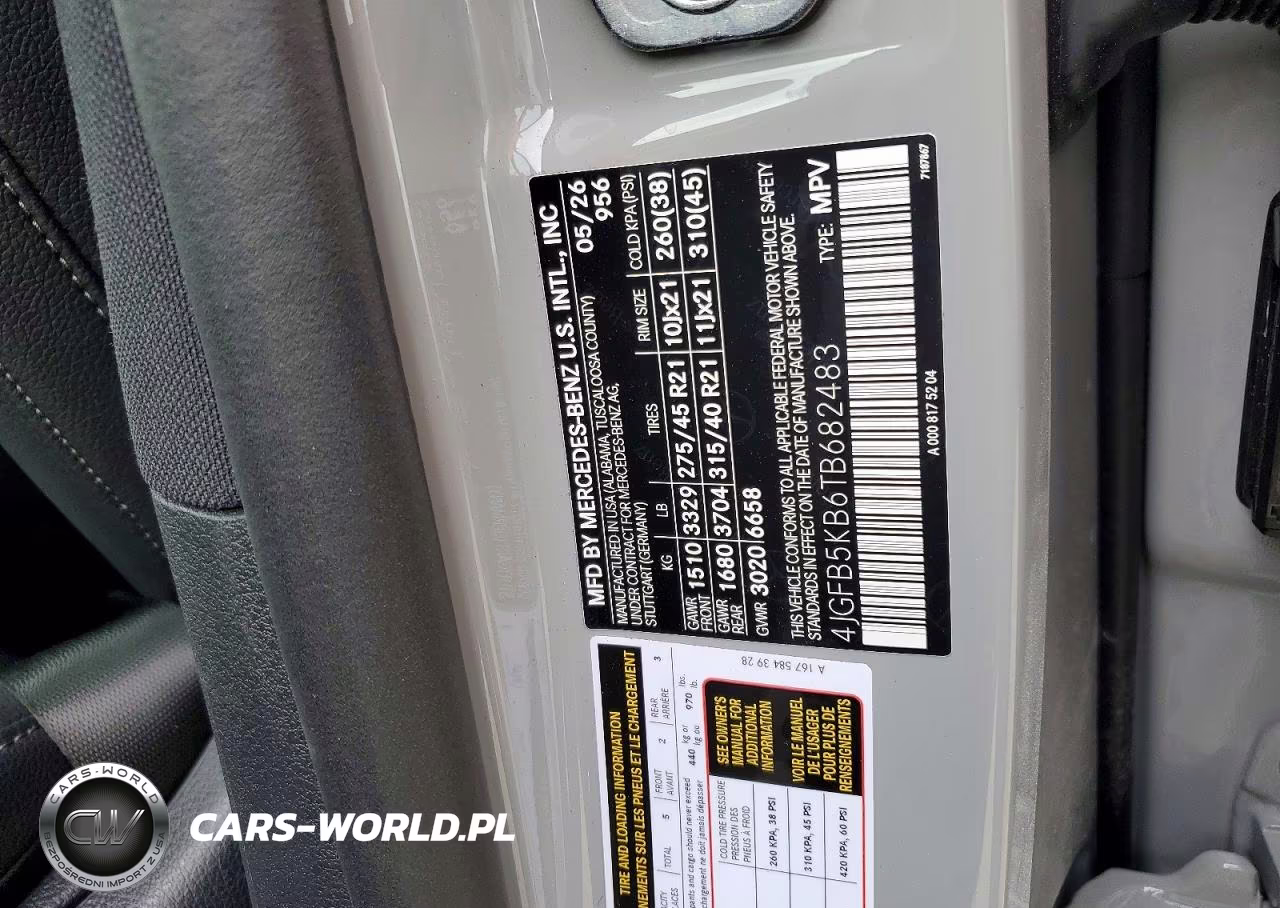2026 Mercedes-Benz Gle 450 4Matic VIN:4JGFB5KB6TB682483 - 13