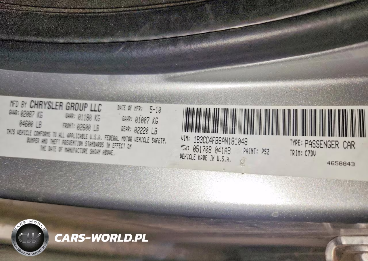 2010 Dodge Avenger Sxt VIN:1B3CC4FB6AN181048 - 12