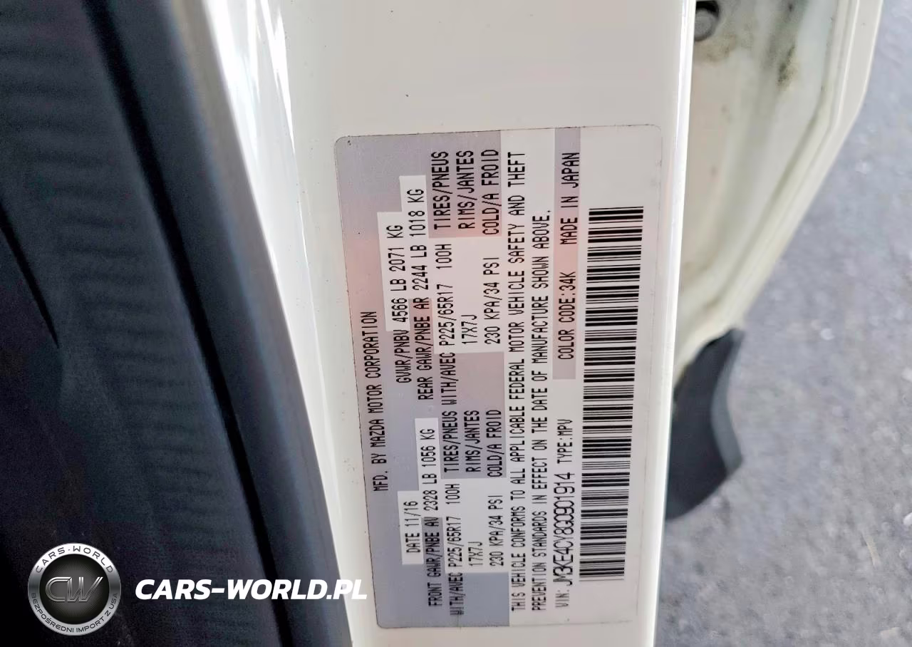 2016 Mazda Cx-5 Touring VIN:JM3KE4CY8G0901914 - 12