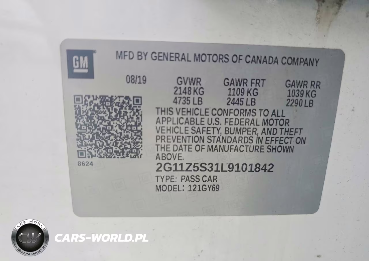 2020 Chevrolet Impala Lt VIN:2G11Z5S31L9101842 - 12