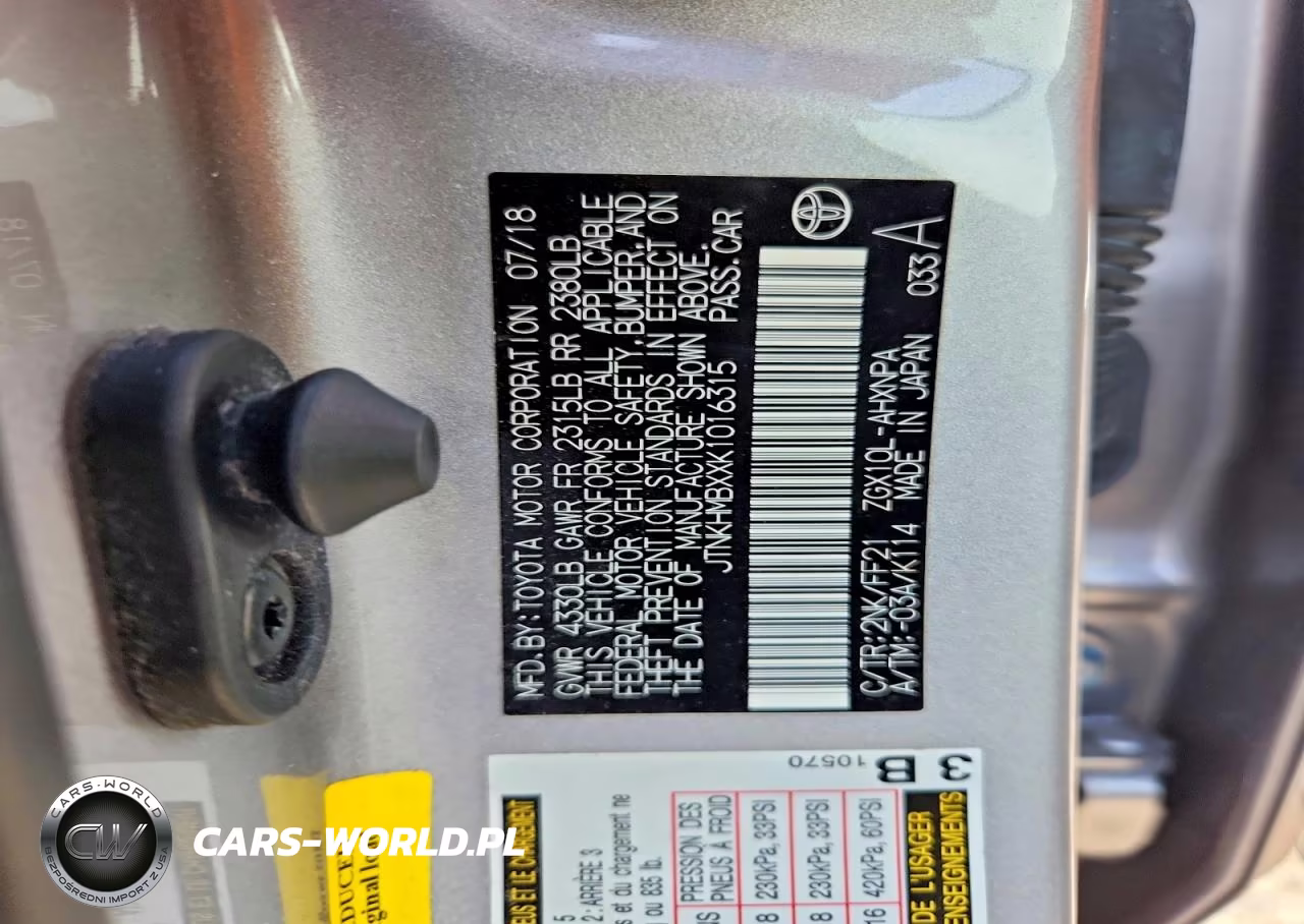 2019 Toyota C-Hr Xle VIN:JTNKHMBXXK1016315 - 13