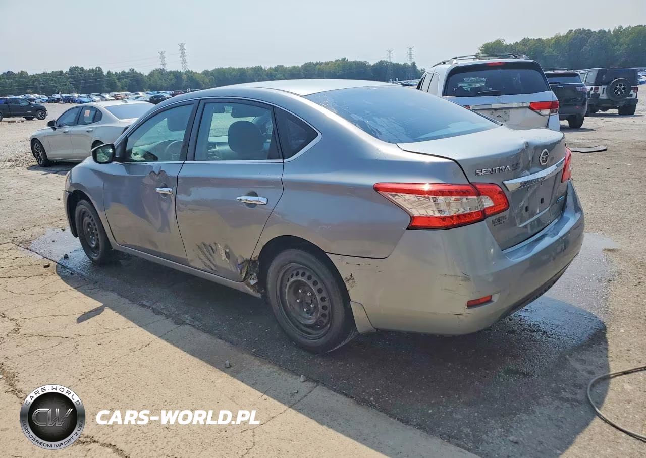 2013 Nissan Sentra S VIN:3N1AB7AP4DL672058 - 2