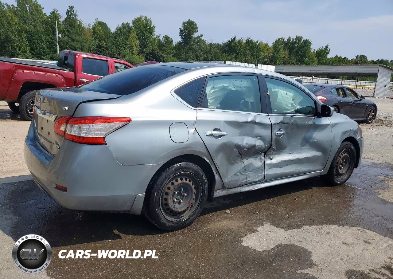 2013 Nissan Sentra S VIN:3N1AB7AP4DL672058 - 3