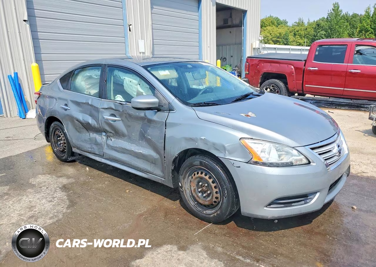 2013 Nissan Sentra S VIN:3N1AB7AP4DL672058 - 4