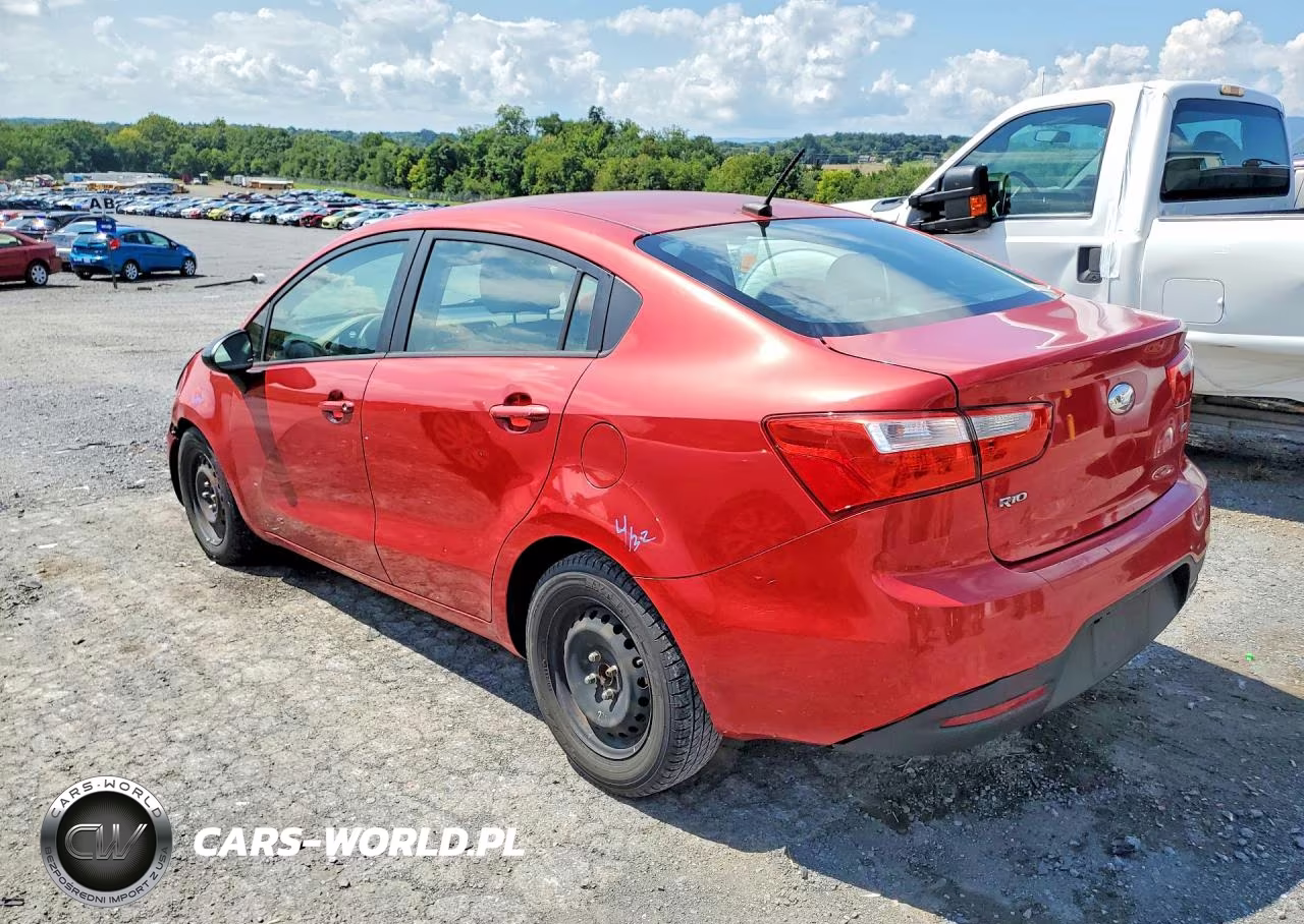 2014 Kia Rio Lx VIN:KNADM4A39E6334812 - 2