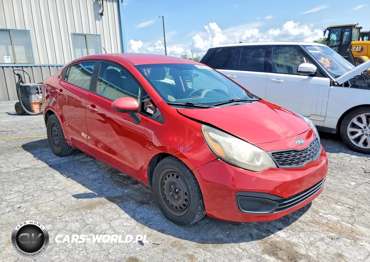 2014 Kia Rio Lx VIN:KNADM4A39E6334812 - 4