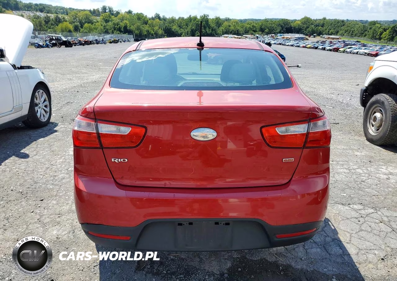 2014 Kia Rio Lx VIN:KNADM4A39E6334812 - 6