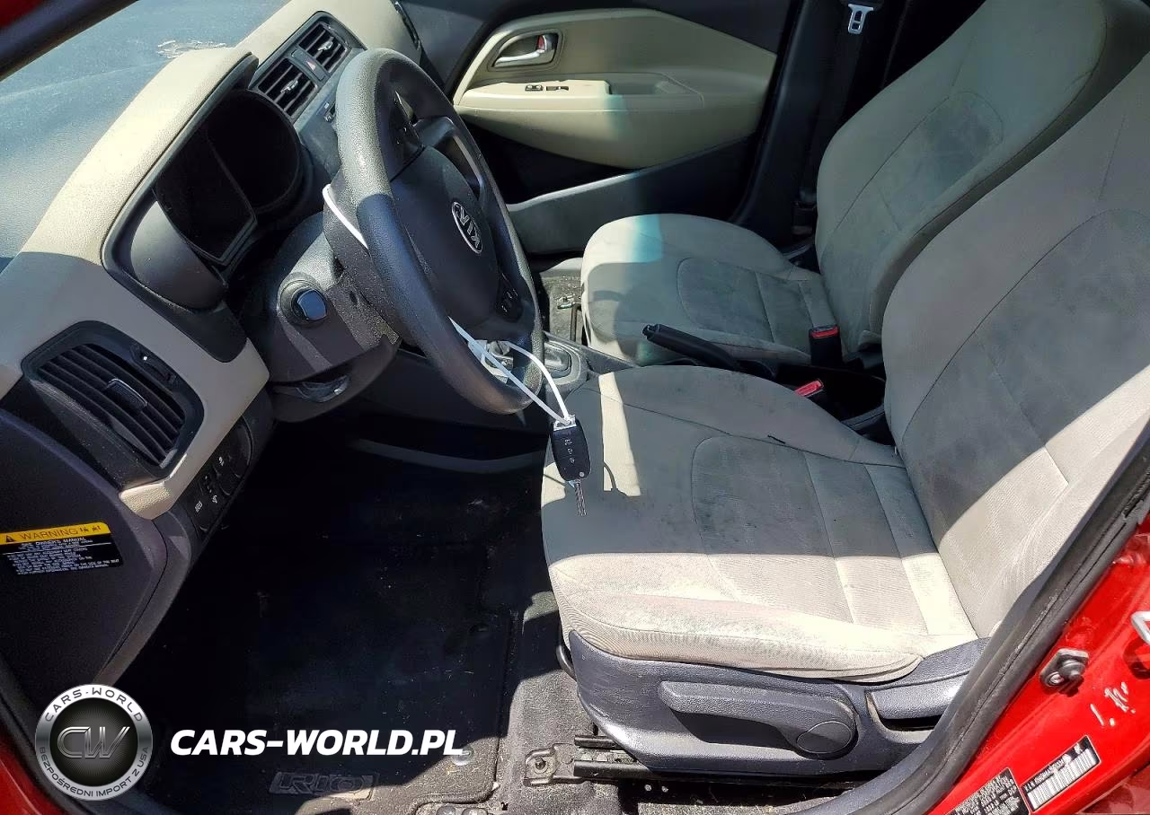 2014 Kia Rio Lx VIN:KNADM4A39E6334812 - 7