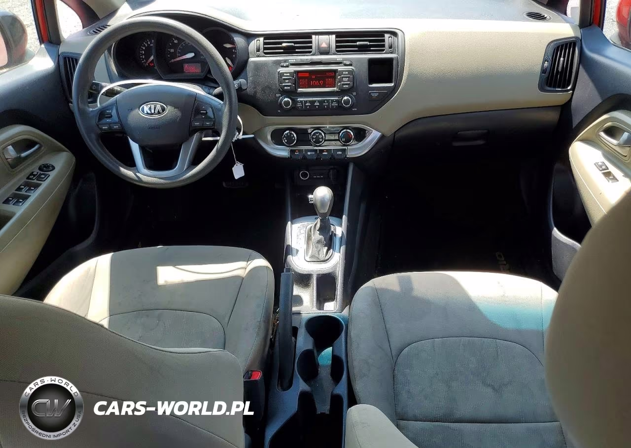 2014 Kia Rio Lx VIN:KNADM4A39E6334812 - 8
