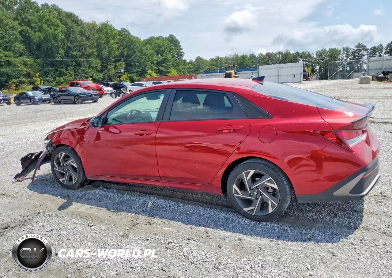2025 Hyundai Elantra Sel Sport VIN:KMHLM4DG7SU031415 - 2