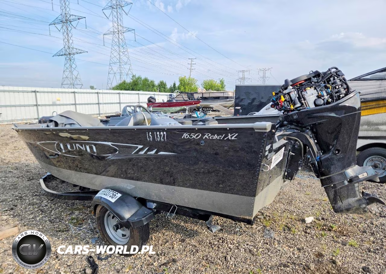 2013 Lund 1650 Rebel Xl Speed Boat VIN:LBBJE451B313 - 3