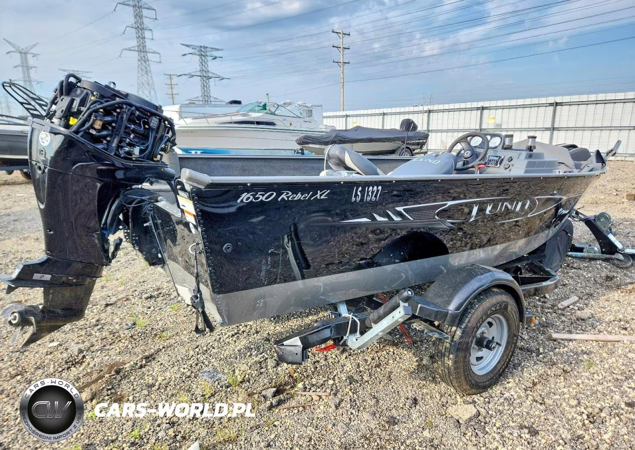 2013 Lund 1650 Rebel Xl Speed Boat VIN:LBBJE451B313 - 4