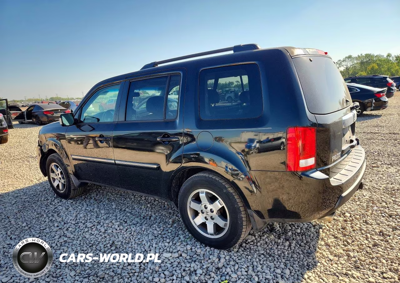 2010 Honda Pilot Touring VIN:5FNYF4H86AB019206 - 2