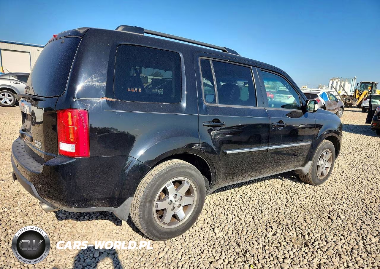 2010 Honda Pilot Touring VIN:5FNYF4H86AB019206 - 3