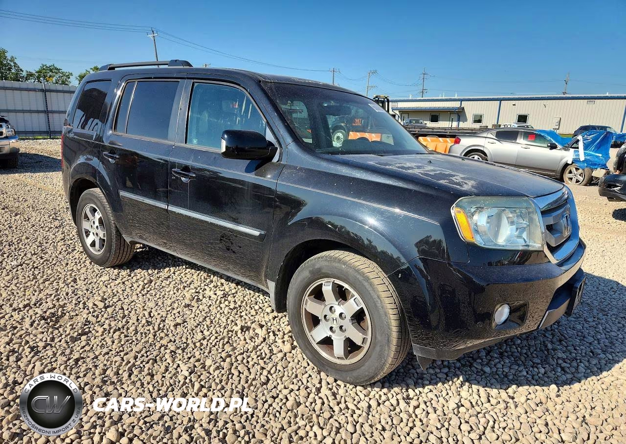 2010 Honda Pilot Touring VIN:5FNYF4H86AB019206 - 4