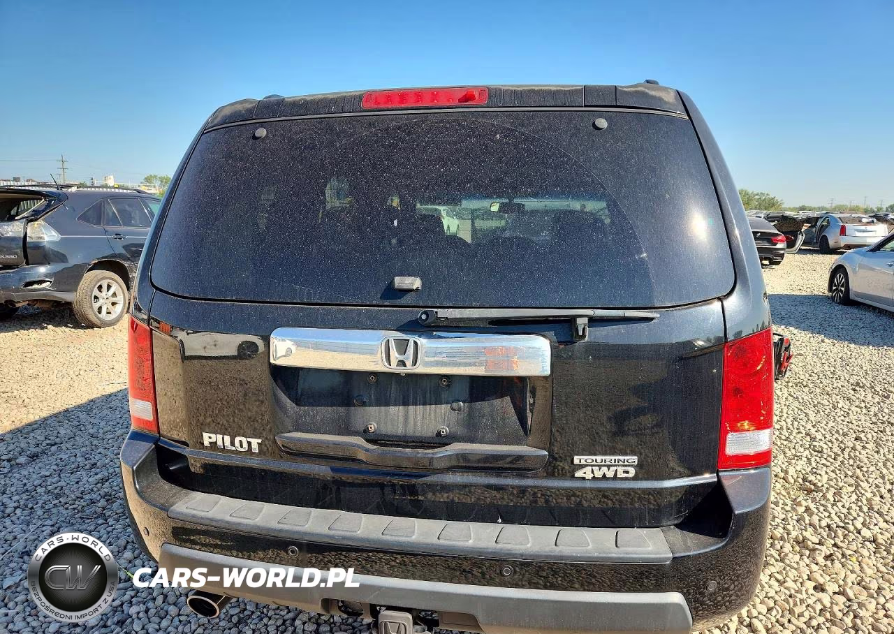 2010 Honda Pilot Touring VIN:5FNYF4H86AB019206 - 6