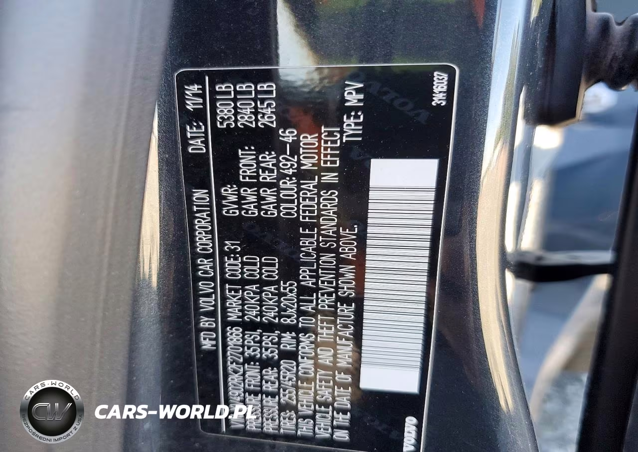 2015 Volvo Xc60 T6 Premier VIN:YV4902RK2F2701866 - 14