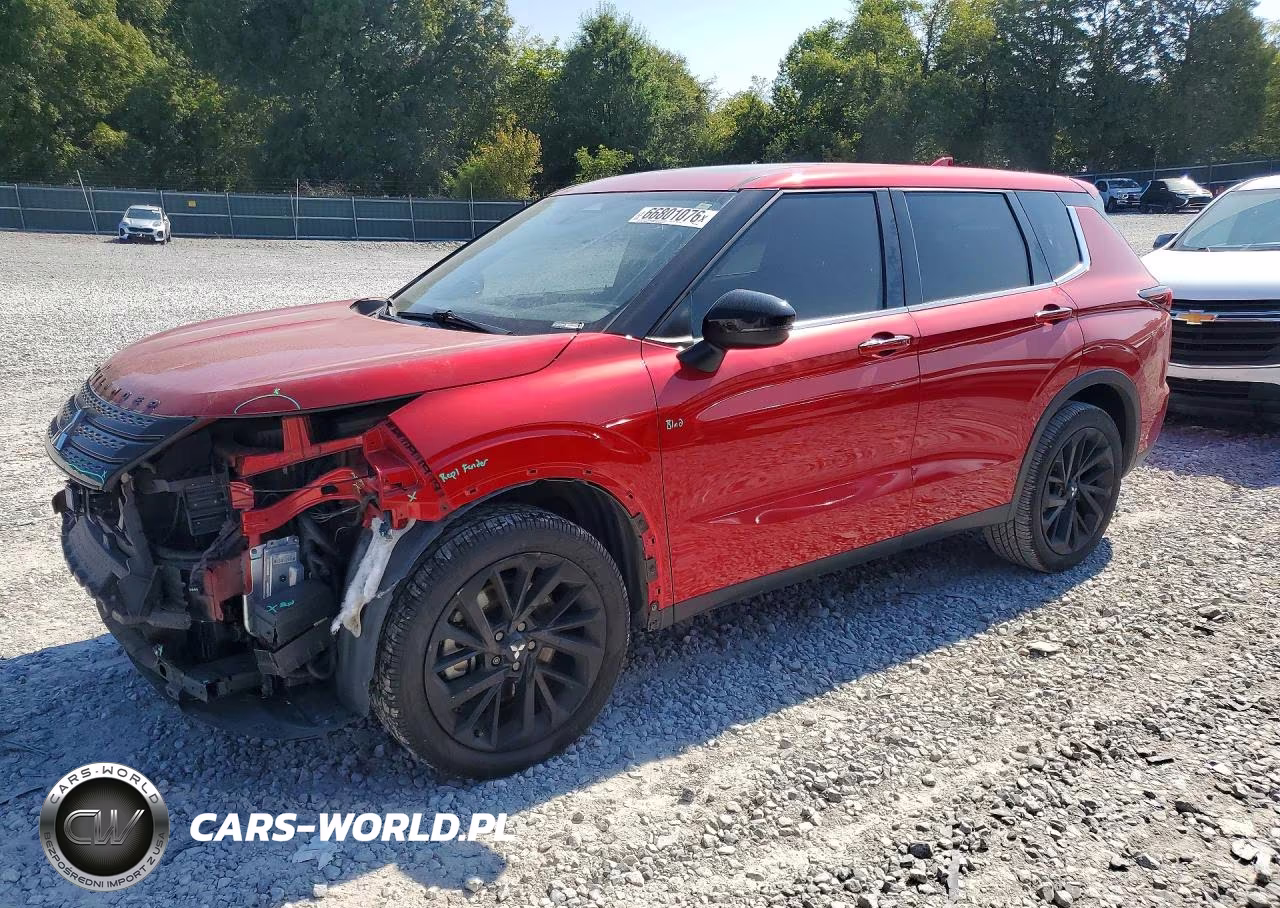 2022 Mitsubishi Outlander Se VIN:JA4J3UA87NZ063004 - 1