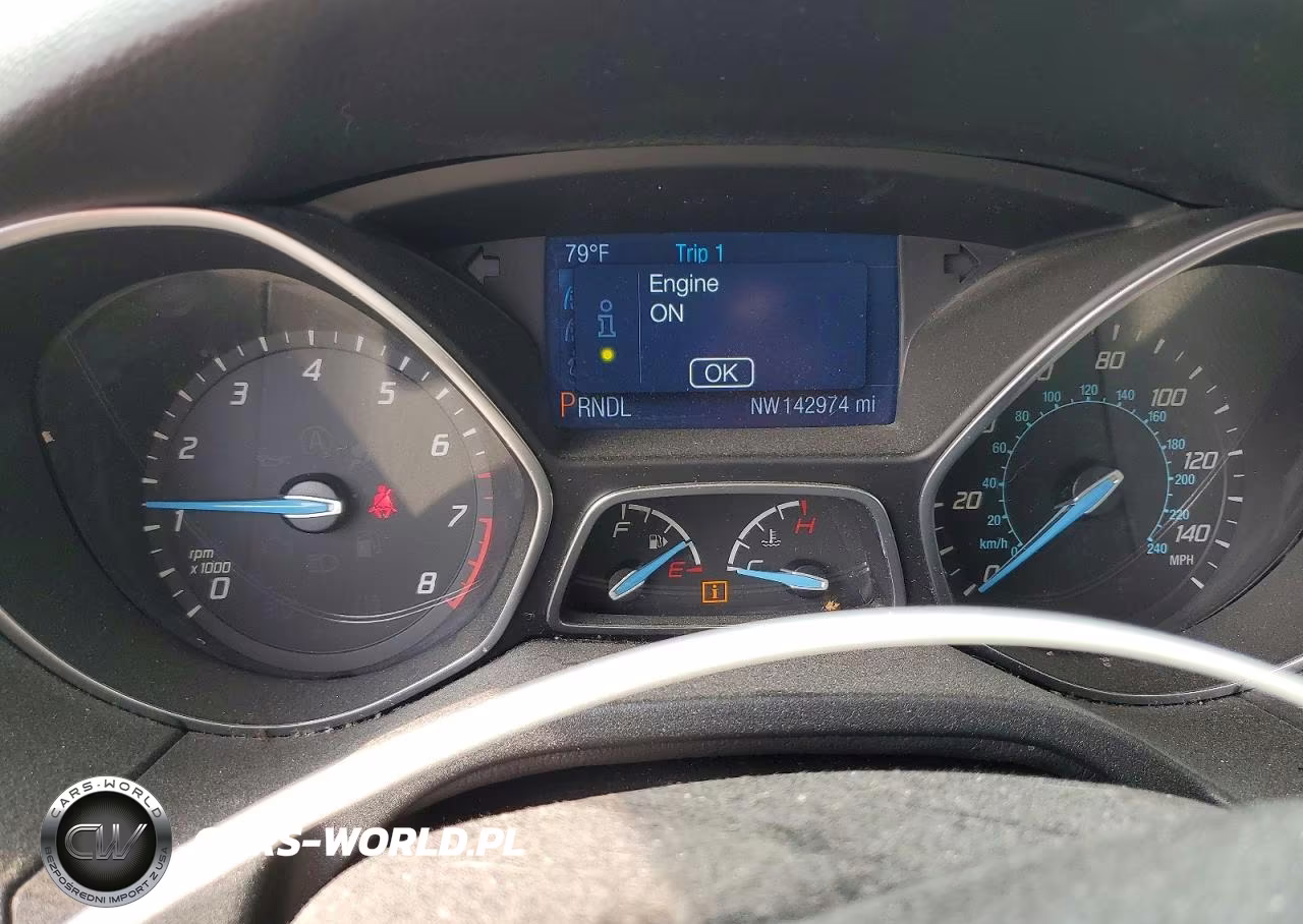 2014 Ford Focus Se VIN:1FADP3F26EL360487 - 9