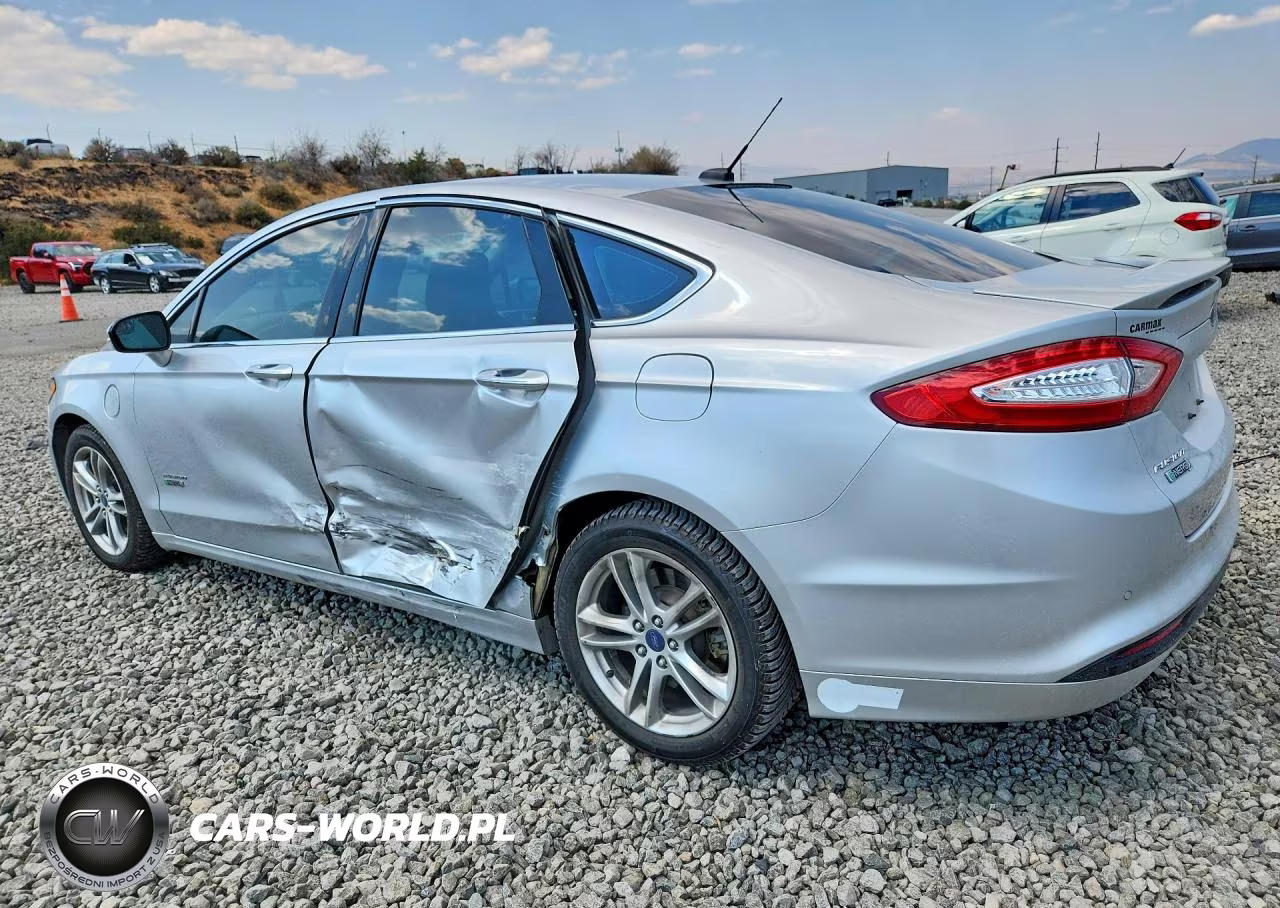 2016 Ford Fusion Titanium Phev VIN:3FA6P0SU7GR195875 - 2