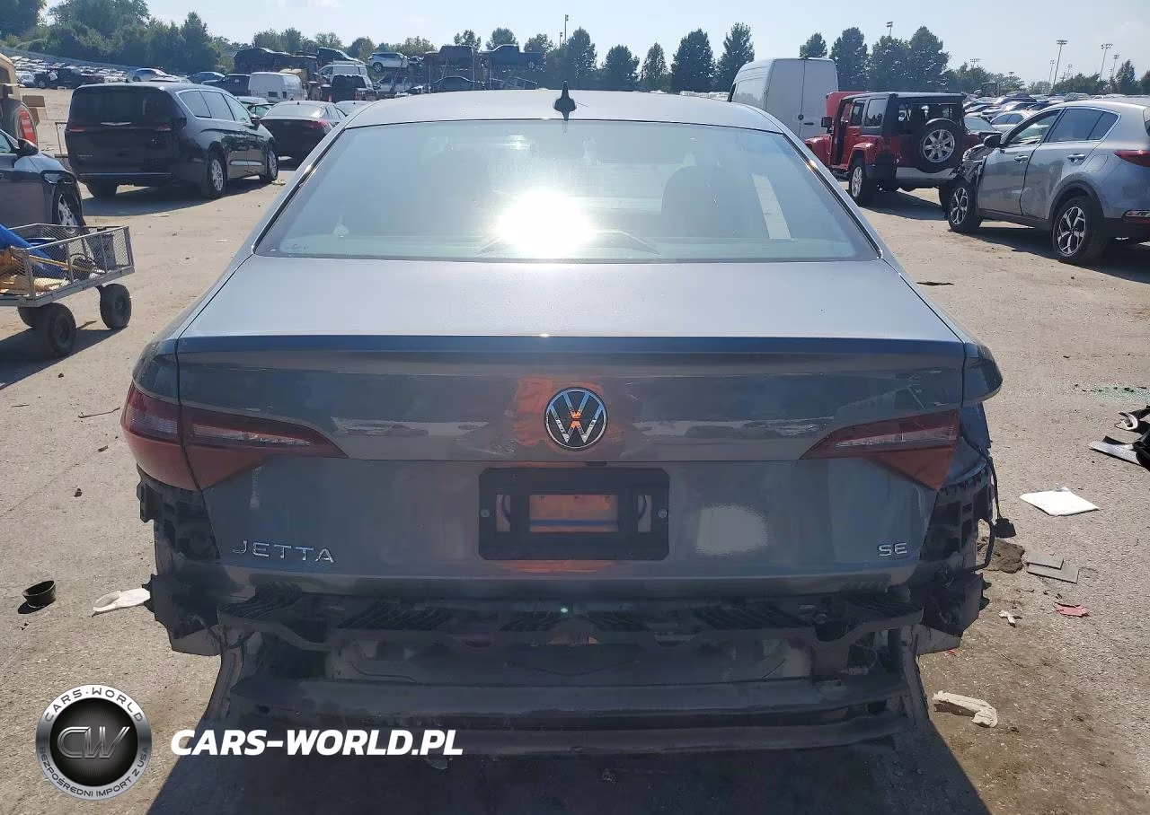 2024 Volkswagen Jetta Se VIN:3VW7M7BU4RM011876 - 6