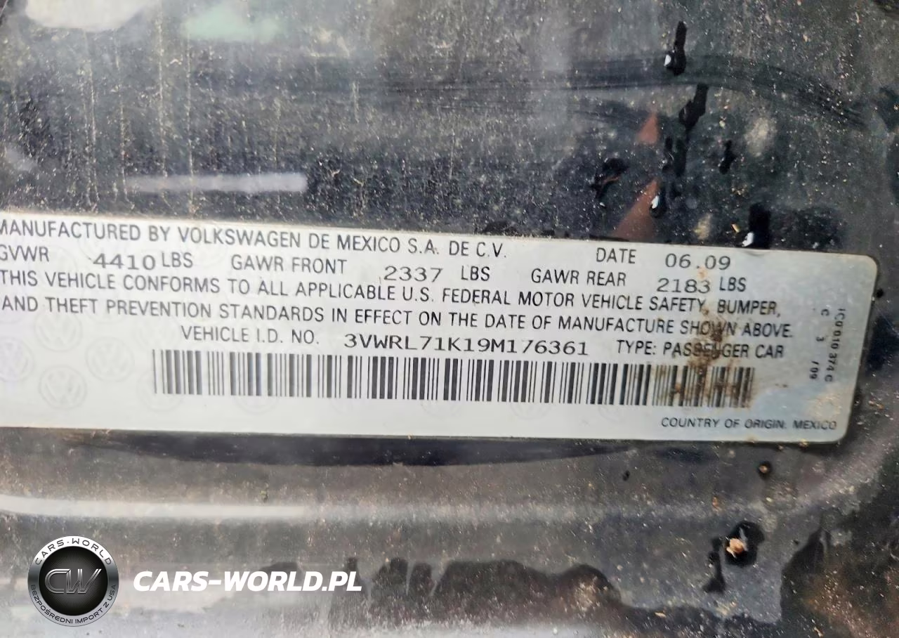 2009 Volkswagen Jetta Tdi VIN:3VWRL71K19M176361 - 12
