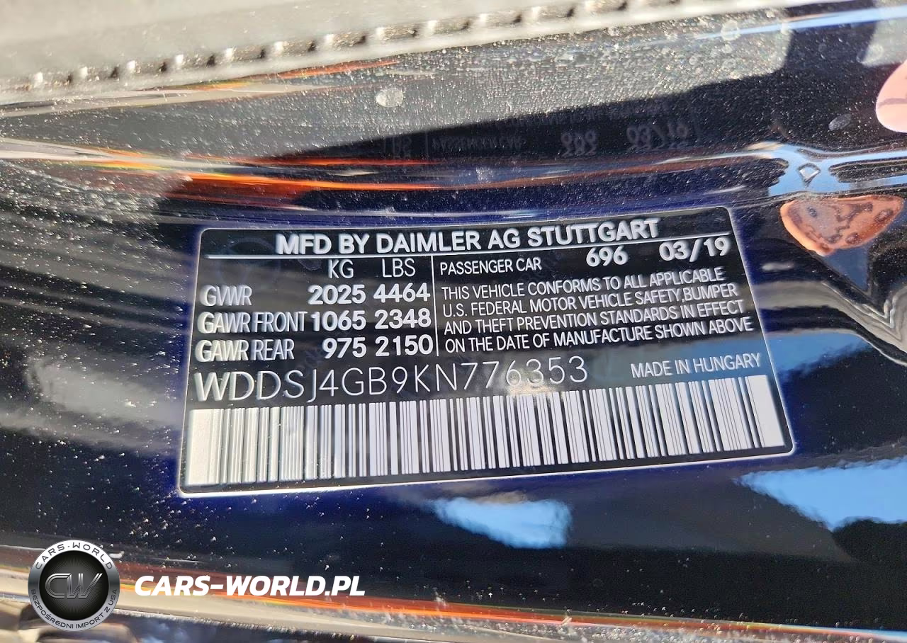 2019 Mercedes-Benz Cla 250 4Matic VIN:WDDSJ4GB9KN776353 - 13