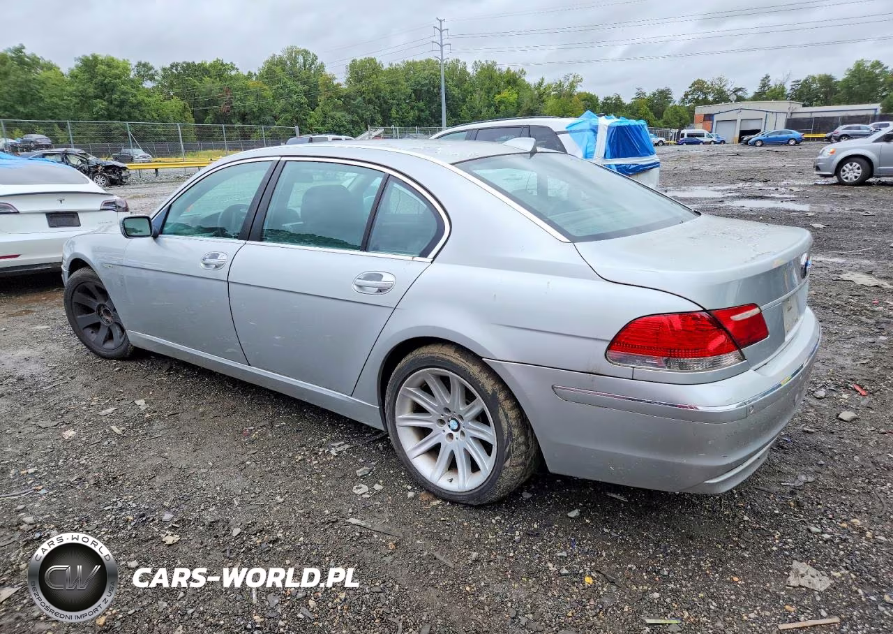 2007 BMW 750 VIN:WBAHN83547DT75013 - 2