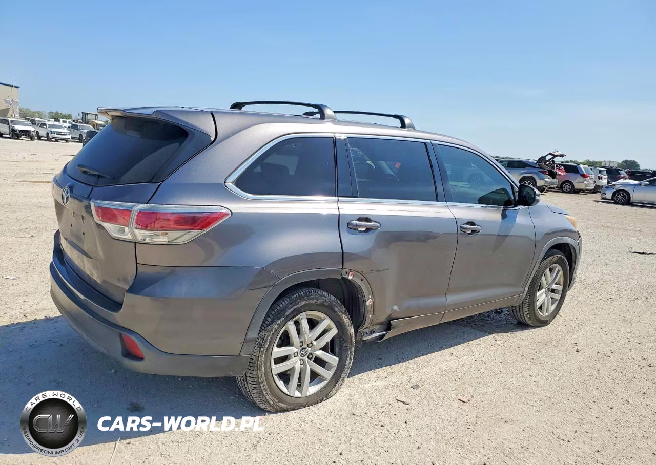 2016 Toyota Highlander Le VIN:5TDZARFH6GS023005 - 3