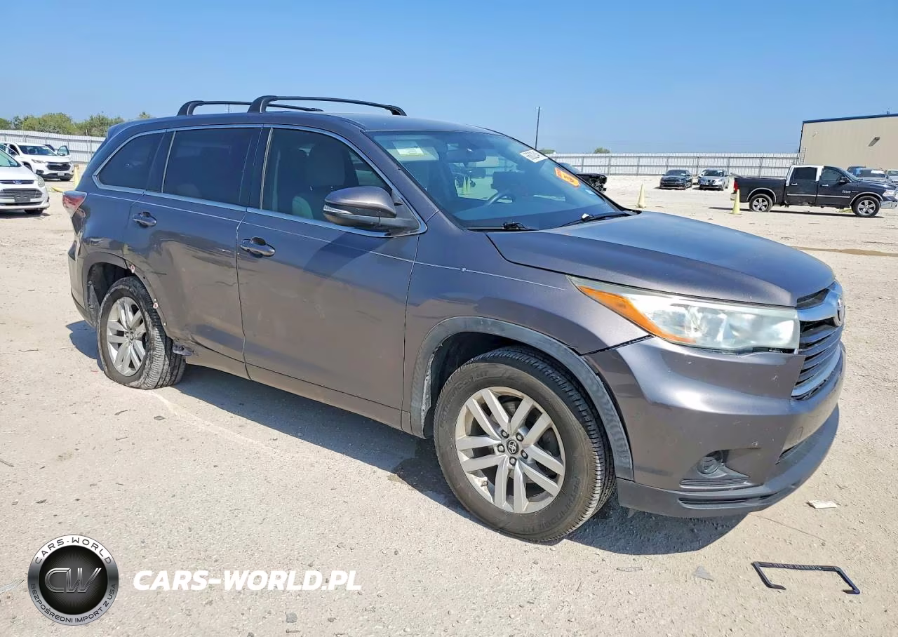 2016 Toyota Highlander Le VIN:5TDZARFH6GS023005 - 4