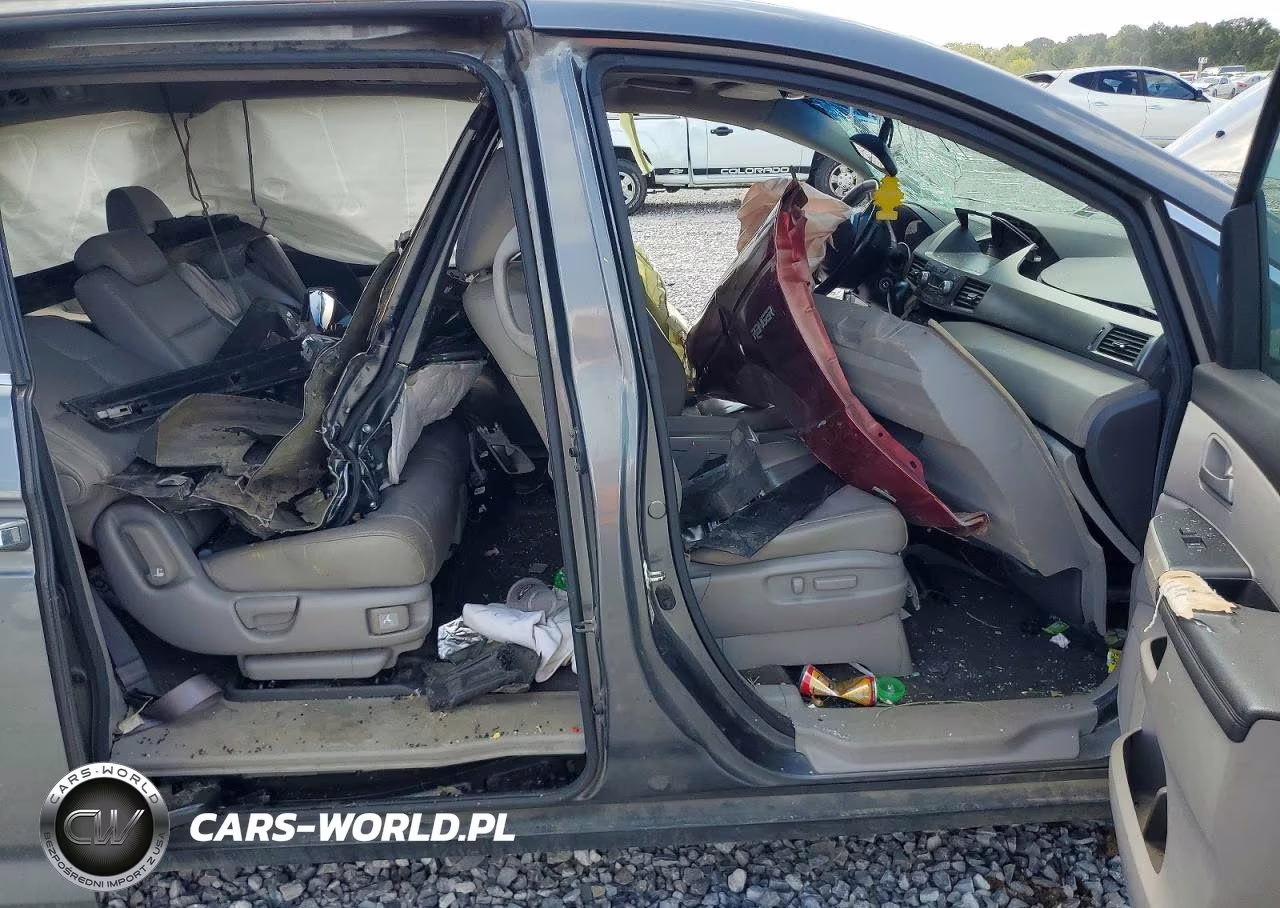 2013 Honda Odyssey Exl VIN:5FNRL5H63DB018259 - 13