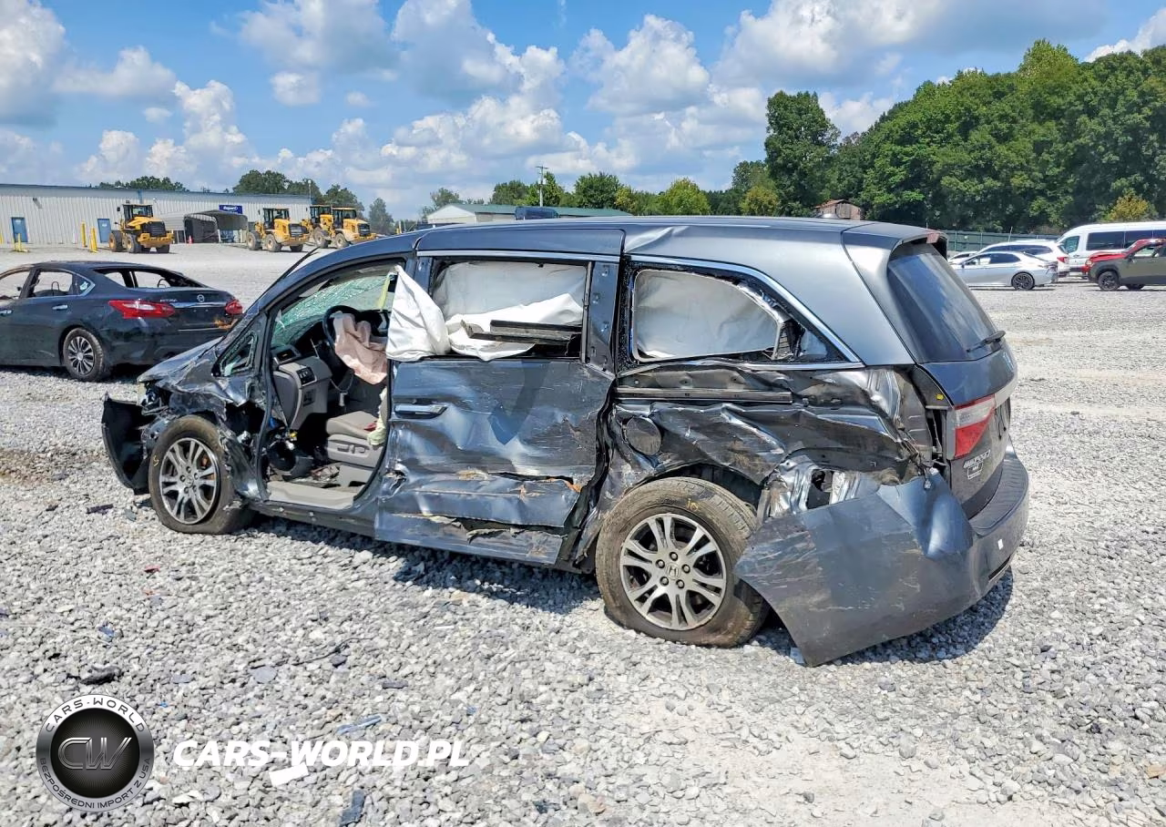 2013 Honda Odyssey Exl VIN:5FNRL5H63DB018259 - 2