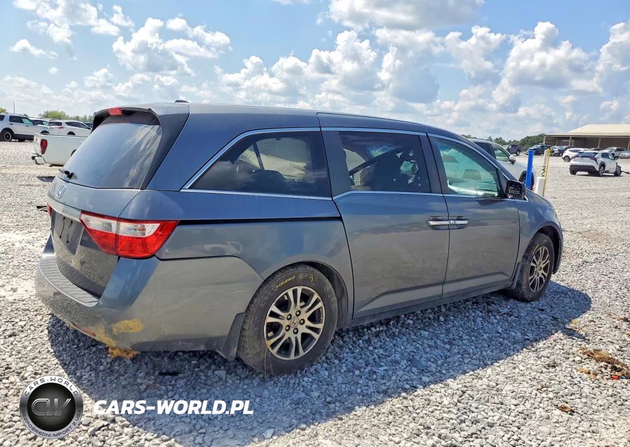 2013 Honda Odyssey Exl VIN:5FNRL5H63DB018259 - 3
