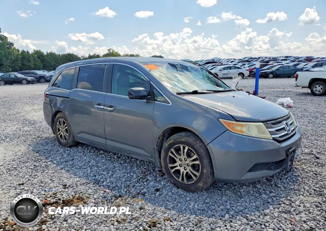 2013 Honda Odyssey Exl VIN:5FNRL5H63DB018259 - 4