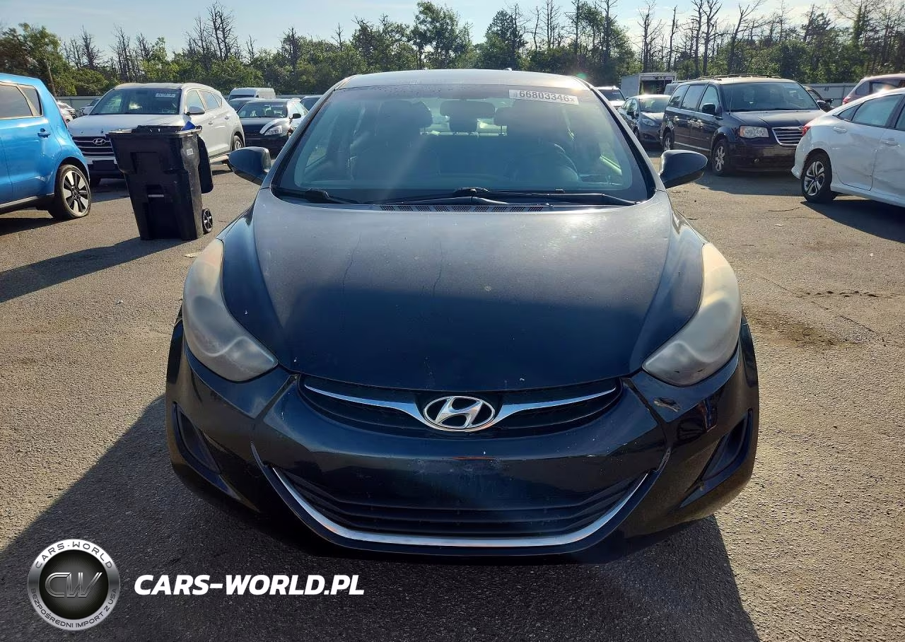 2011 Hyundai Elantra Gls VIN:KMHDH4AEXBU089305 - 5