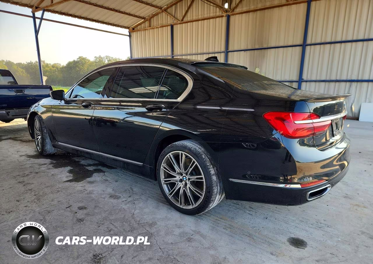 2016 BMW 740 I VIN:WBA7E2C5XGG546693 - 2