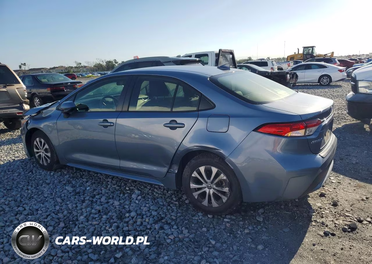 2021 Toyota Corolla Le VIN:JTDEAMDE2MJ008004 - 2