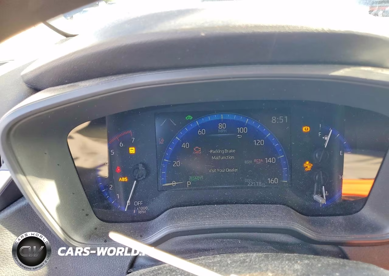 2021 Toyota Corolla Le VIN:JTDEAMDE2MJ008004 - 9