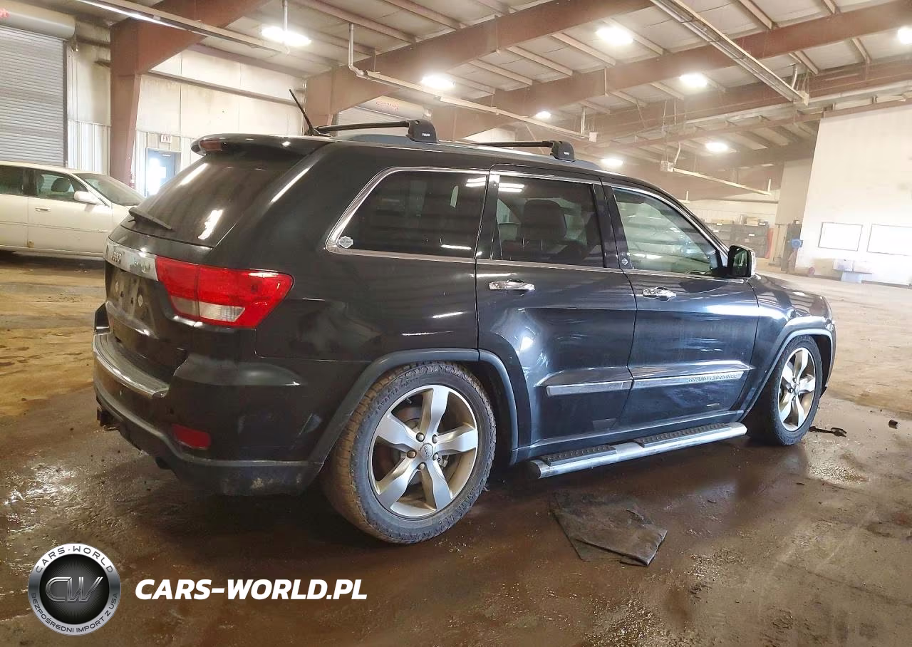 2013 Jeep Grand Cherokee Overland VIN:1C4RJFCT3DC543876 - 3
