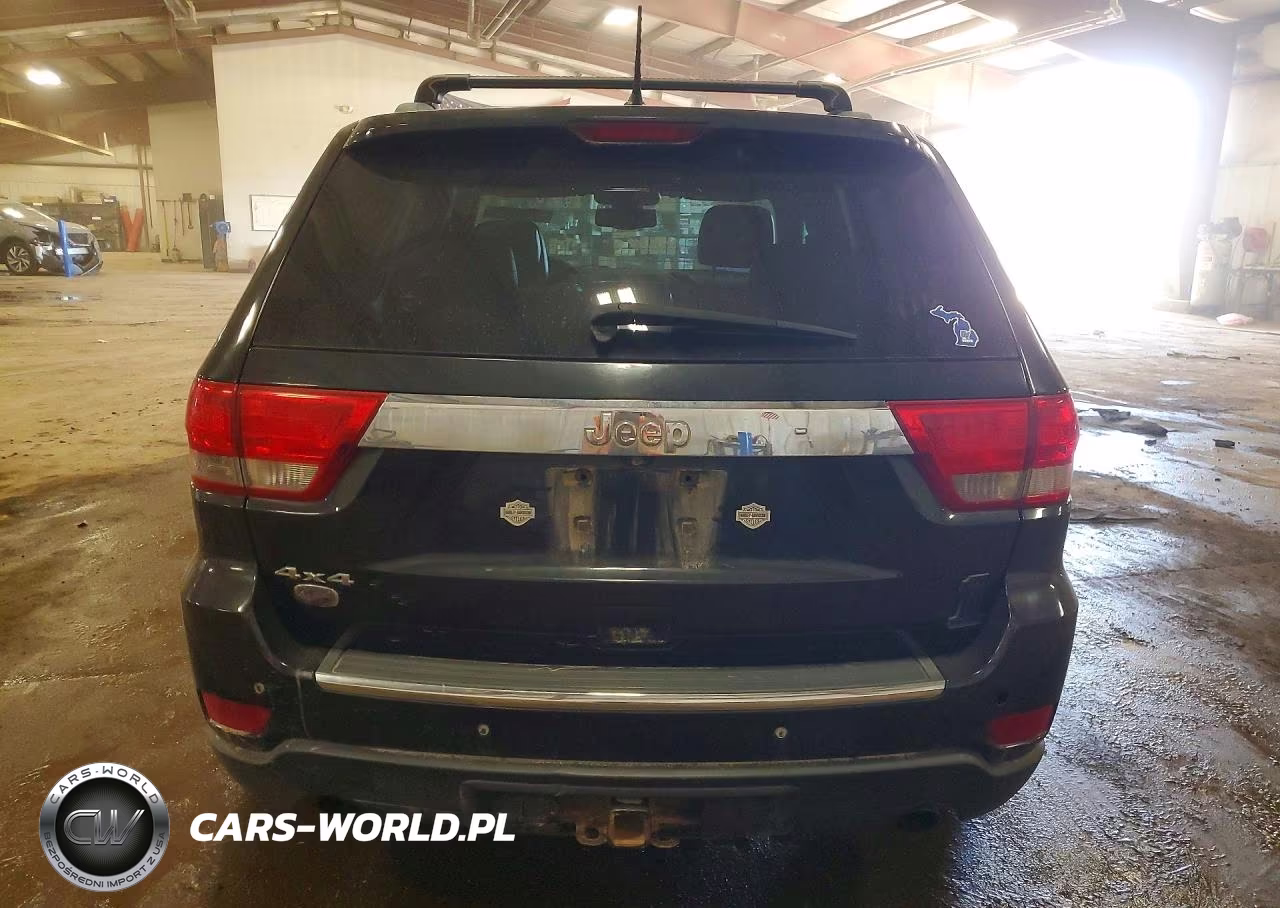 2013 Jeep Grand Cherokee Overland VIN:1C4RJFCT3DC543876 - 6