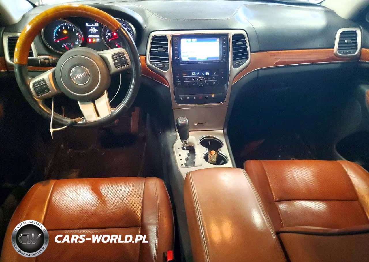 2013 Jeep Grand Cherokee Overland VIN:1C4RJFCT3DC543876 - 8