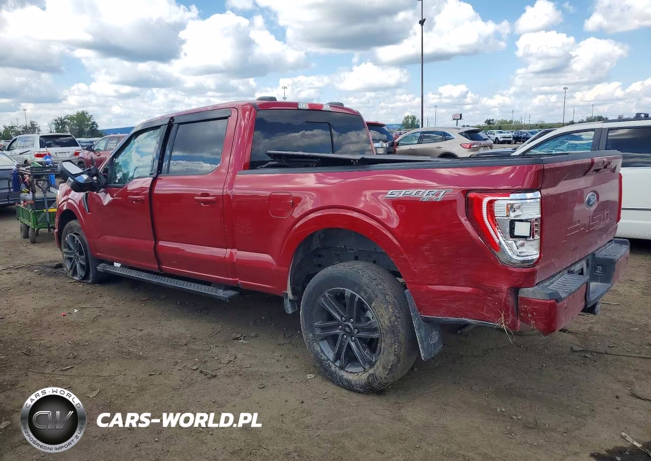 2022 Ford F150 Supercrew VIN:1FTFW1E58NKF19456 - 2
