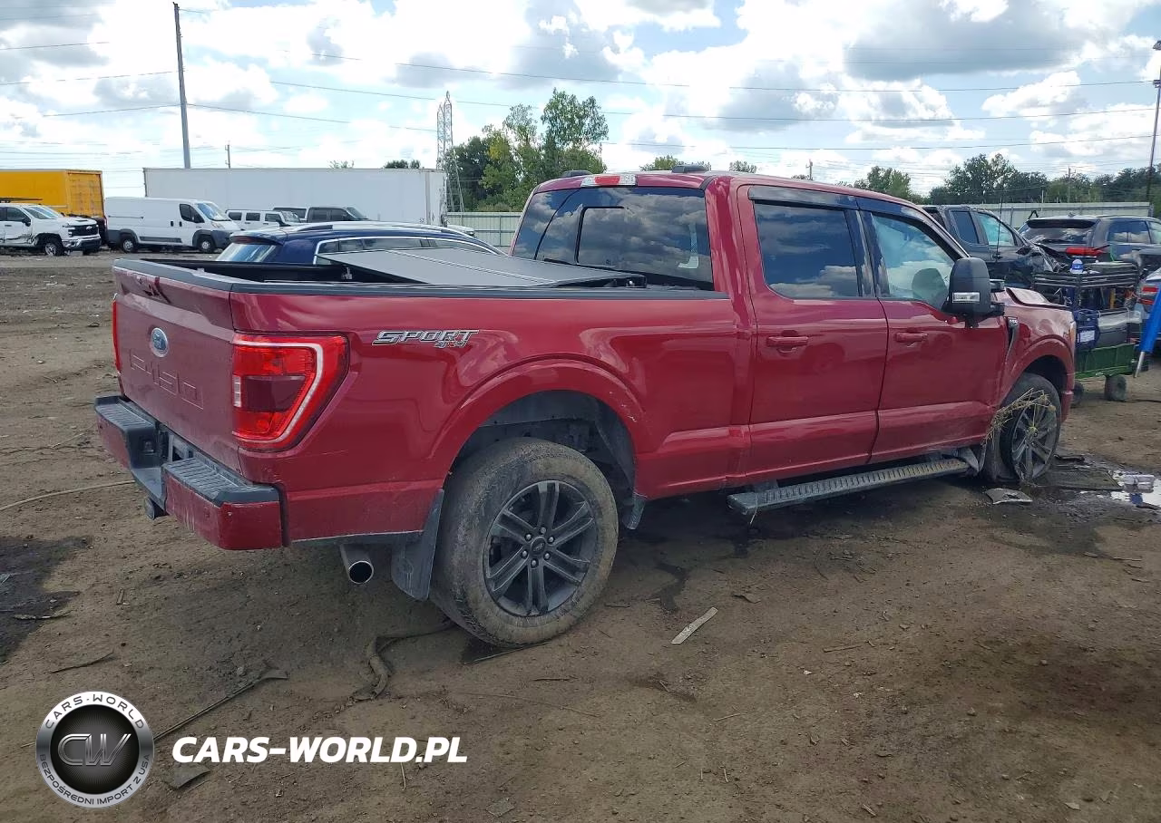 2022 Ford F150 Supercrew VIN:1FTFW1E58NKF19456 - 3