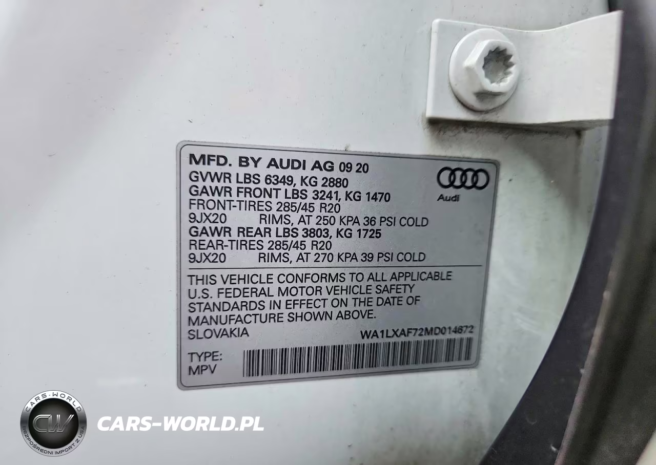 2021 Audi Q7 Premium Plus VIN:WA1LXAF72MD014672 - 13